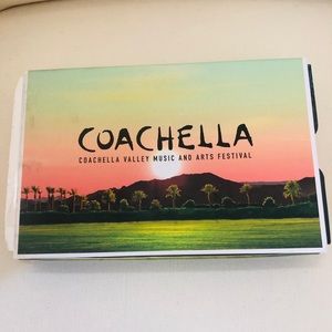 Coachela memorabilia 2017 tickets & program sched.